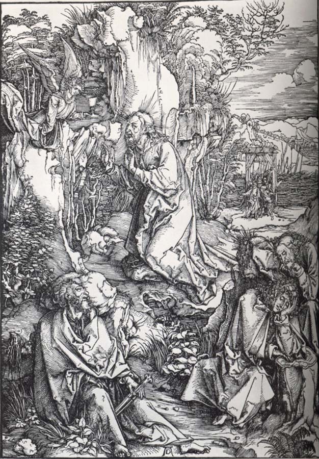 Albrecht Durer Agony in the Garden